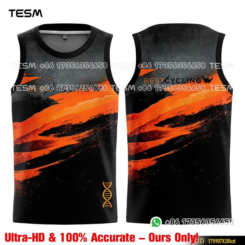 Mountain Biking Vest - Kid Men Sleeveless Vest Breathable Quick-Dry