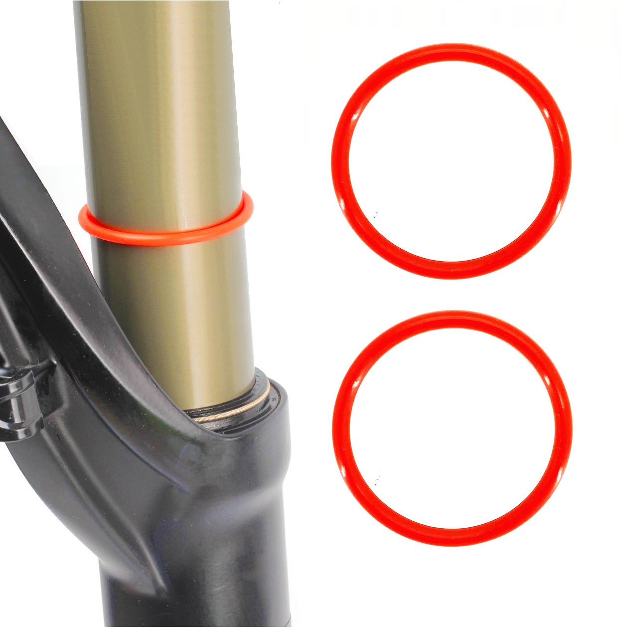 Mtb Fork Air - Mountain Bike Front Fork Stanchion Dust