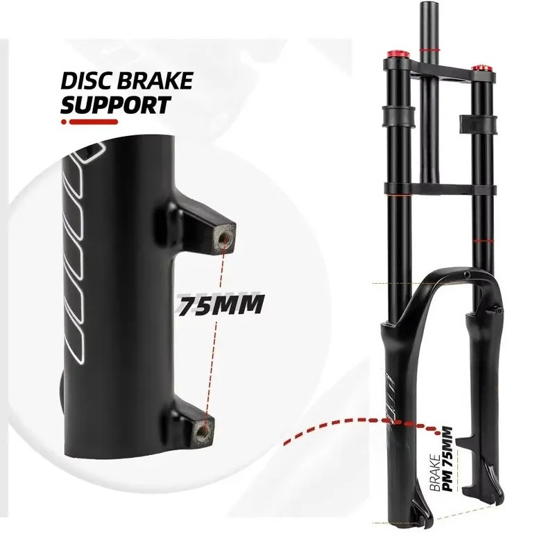 Mtb Fork Air - 20x4.0 Bike Air Suspension Front Fork