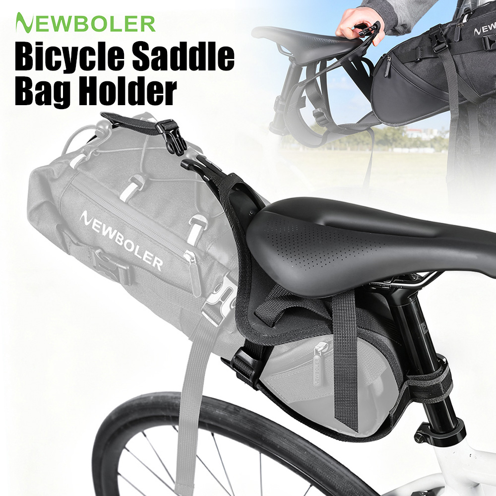 Mountain Biking Waist Pack - NEWBOLER Bicycle Saddle Bag Holder Large