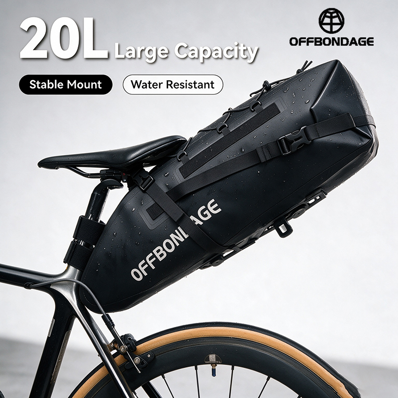 Mountain Biking Waist Pack - OFFBONDAGE Waterproof Bicycle Rear Bag 20L