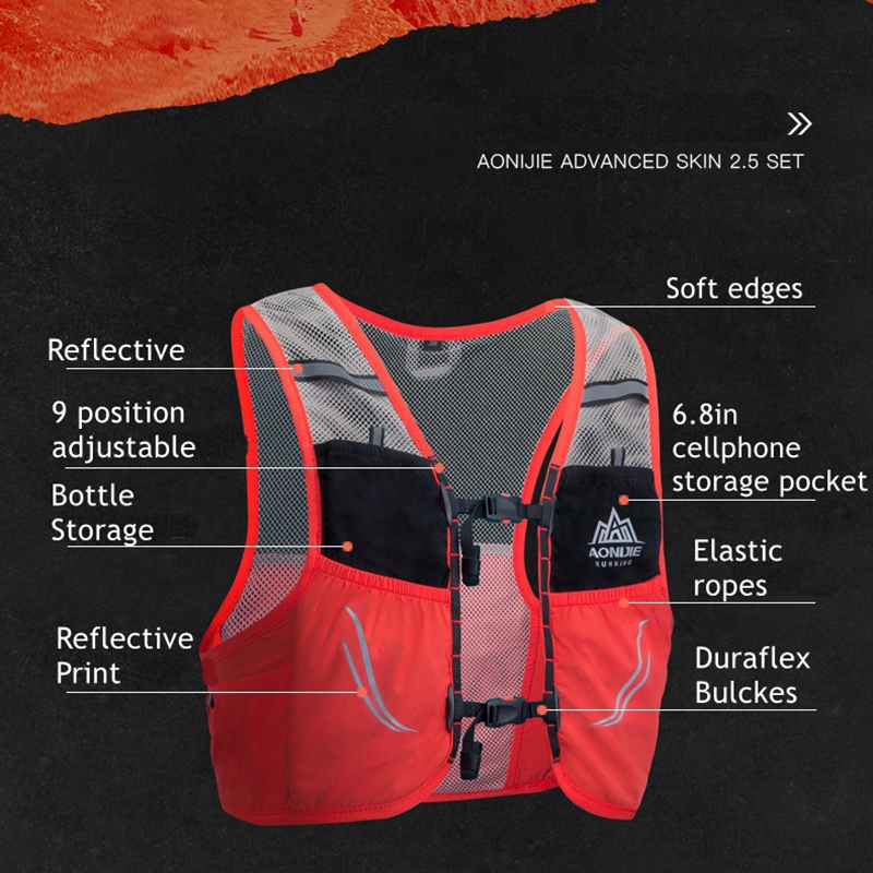 AONIJIE C932 Nhẹ Chạy Áo Nylon - đánh giá và giá Mountain Biking Vest