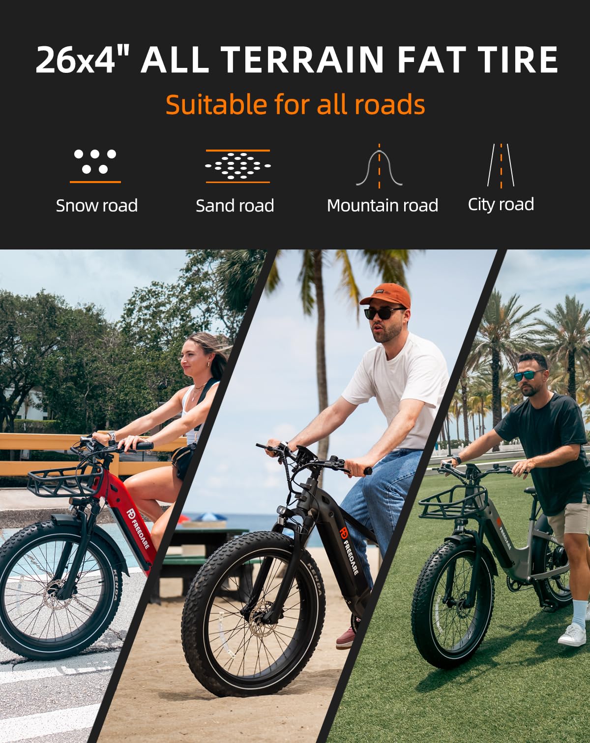 FREEDARE Electric Bike for Adu - đánh giá và giá Mountain Biking App