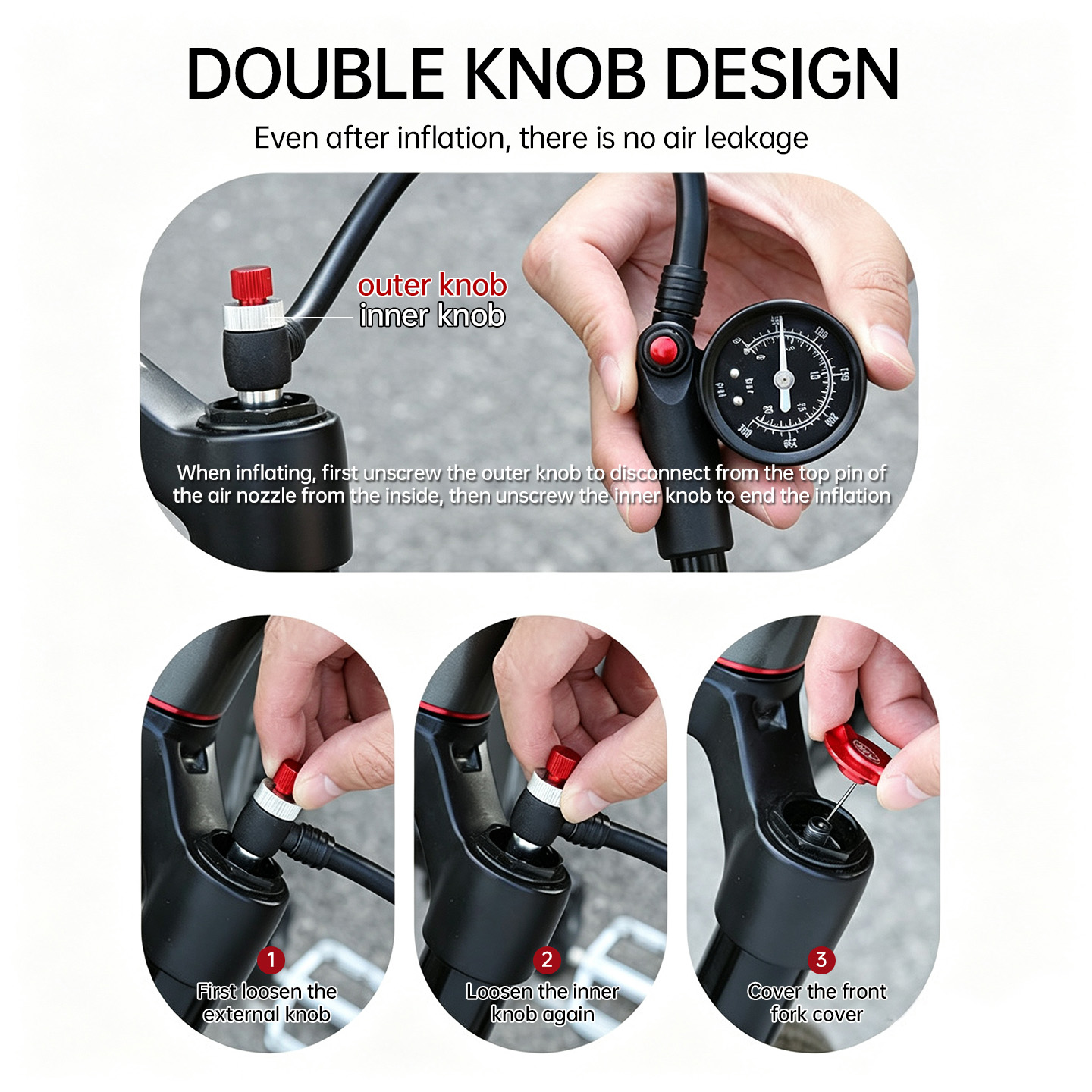 BLOOKE MTB High-Pressure Shock - đánh giá và giá Mtb Fork Air