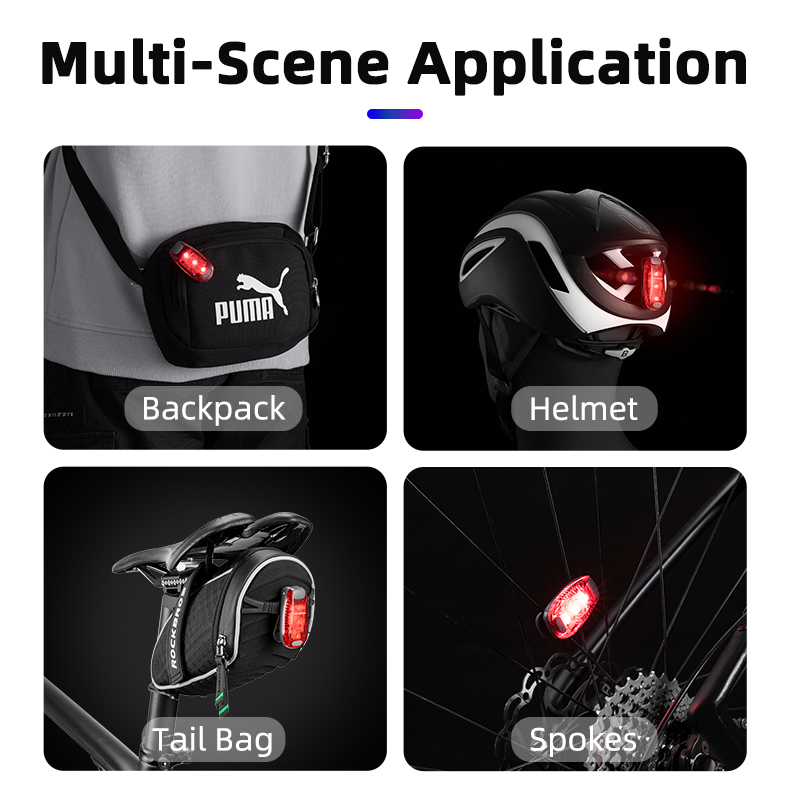 ROCKBROS Bike Tail Light Mini  - đánh giá và giá Mountain Biking Waist Pack