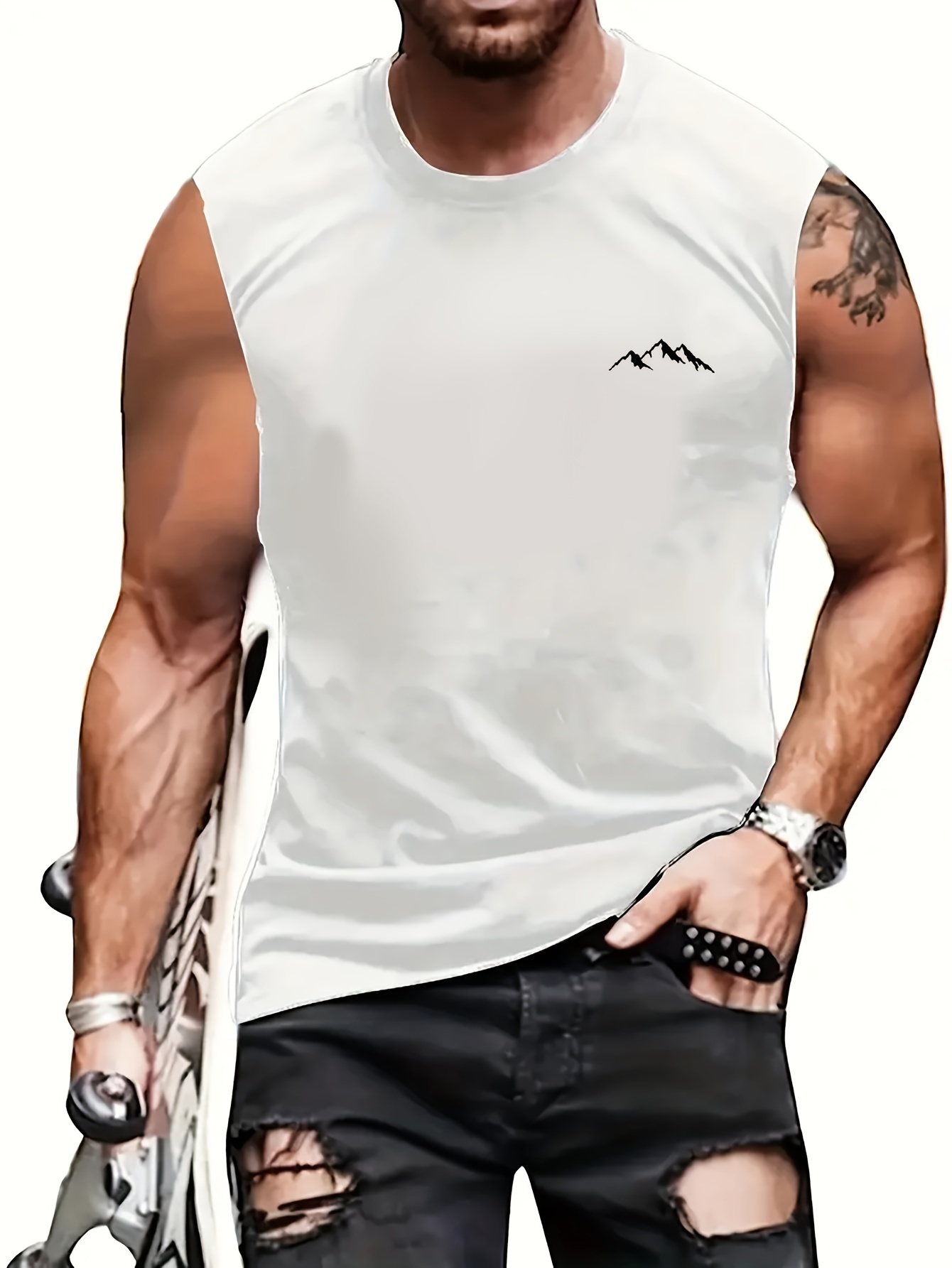 Men's summer casual sports fit - đánh giá và giá Mountain Biking Vest