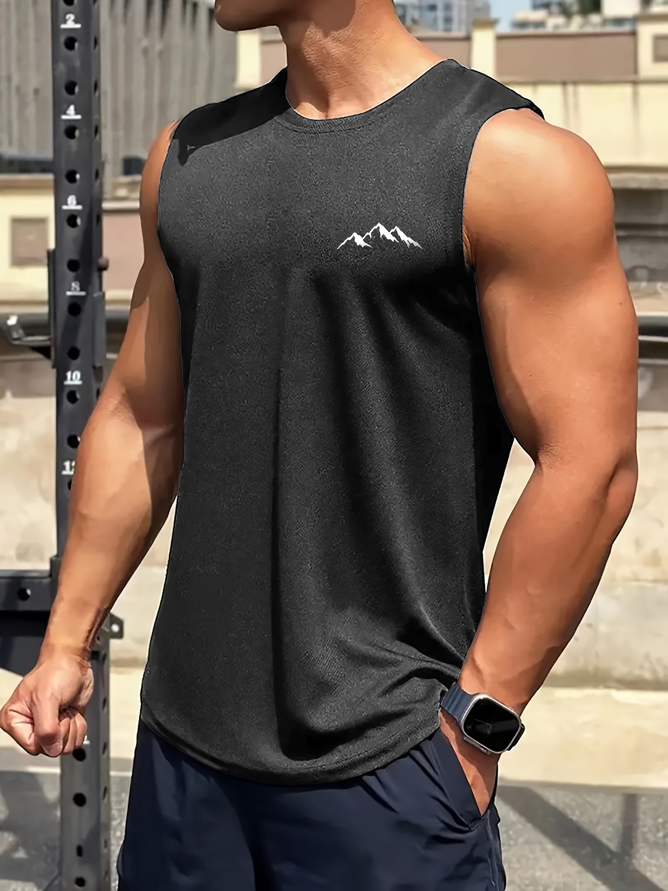 Men's summer casual sports fit - đánh giá và giá Mountain Biking Vest