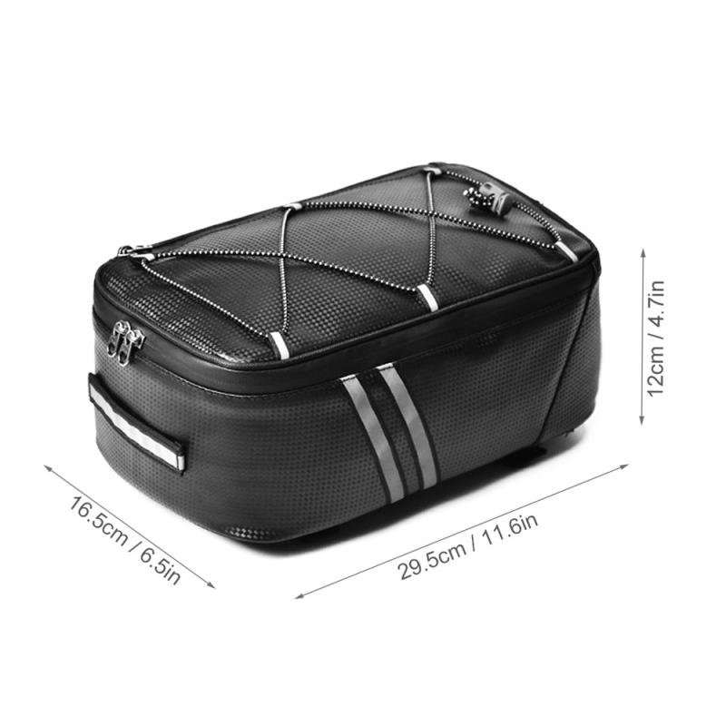 Bike Trunk Bag 7L Bicycle Rear - đánh giá và giá Mountain Biking Waist Pack