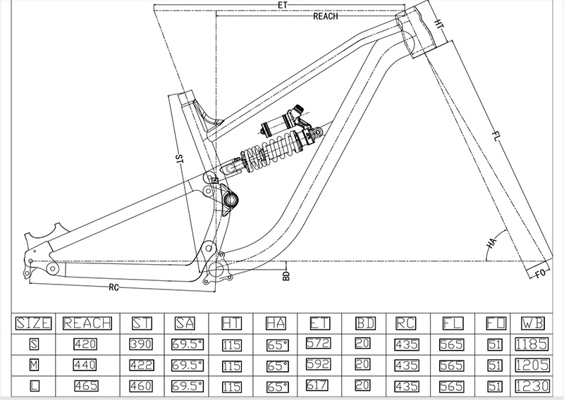 Soft Tail Bike Frame Aluminum  - đánh giá và giá Mountain Biking Uk