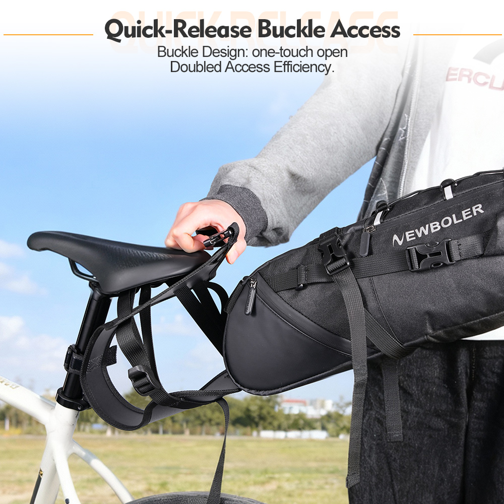 NEWBOLER Bicycle Saddle Bag Ho - đánh giá và giá Mountain Biking Waist Pack