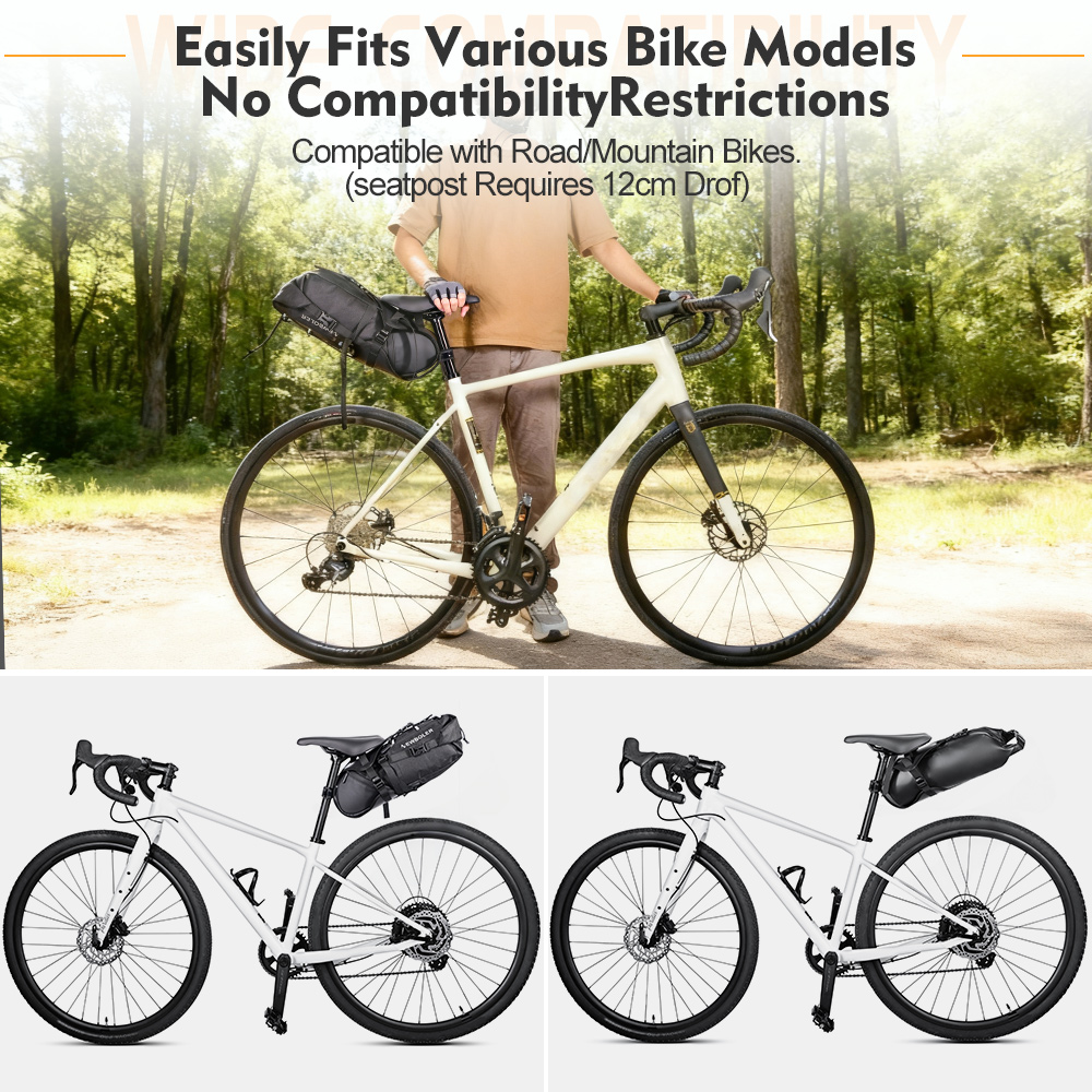 NEWBOLER Bicycle Saddle Bag Ho - đánh giá và giá Mountain Biking Waist Pack