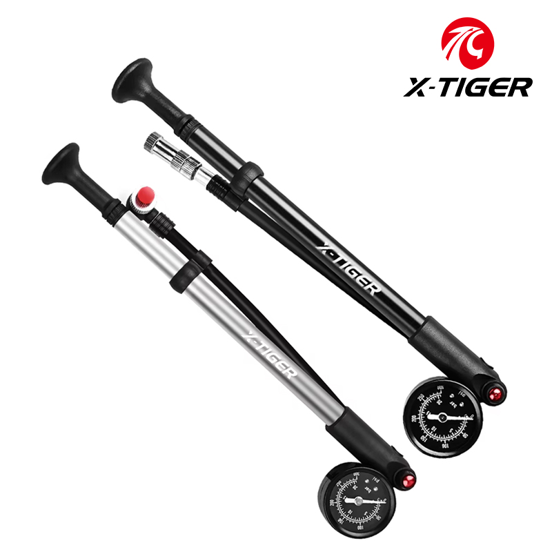 X-TIGER 300psi Bicycle Air Pum - đánh giá và giá Mtb Fork Air