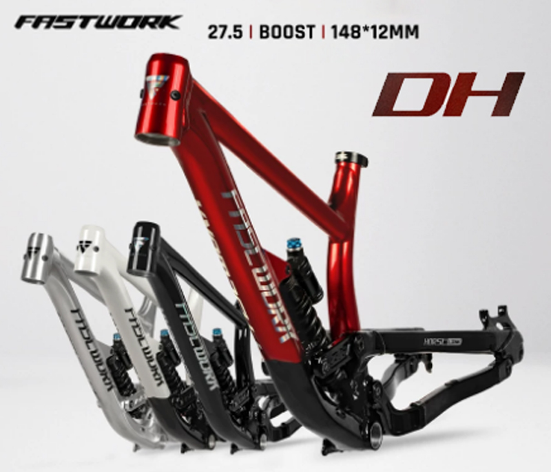 Full Suspension Frame DH Alumi - đánh giá và giá Mountain Biking Uk