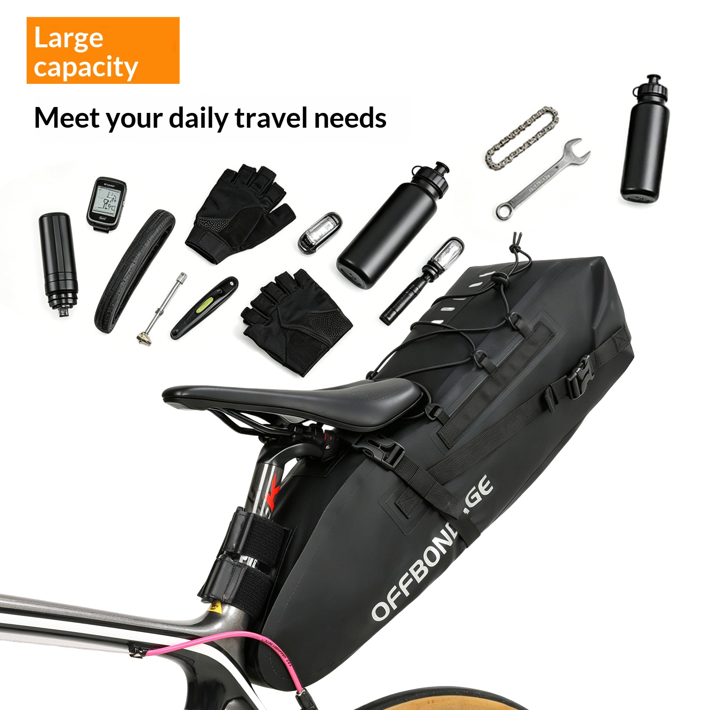 OFFBONDAGE Waterproof Bicycle  - đánh giá và giá Mountain Biking Waist Pack